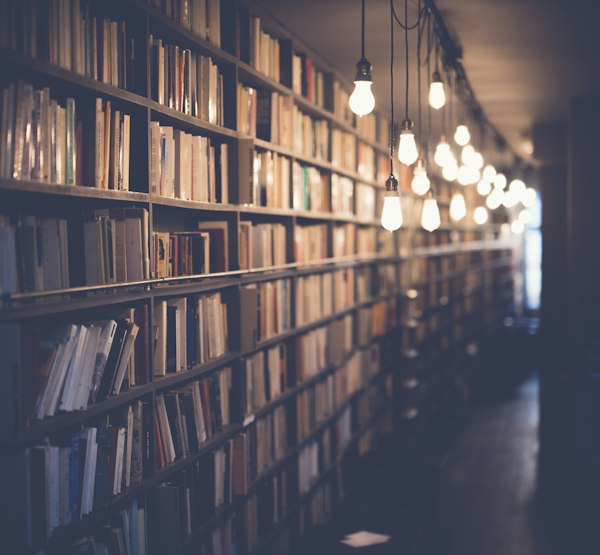 Old library books